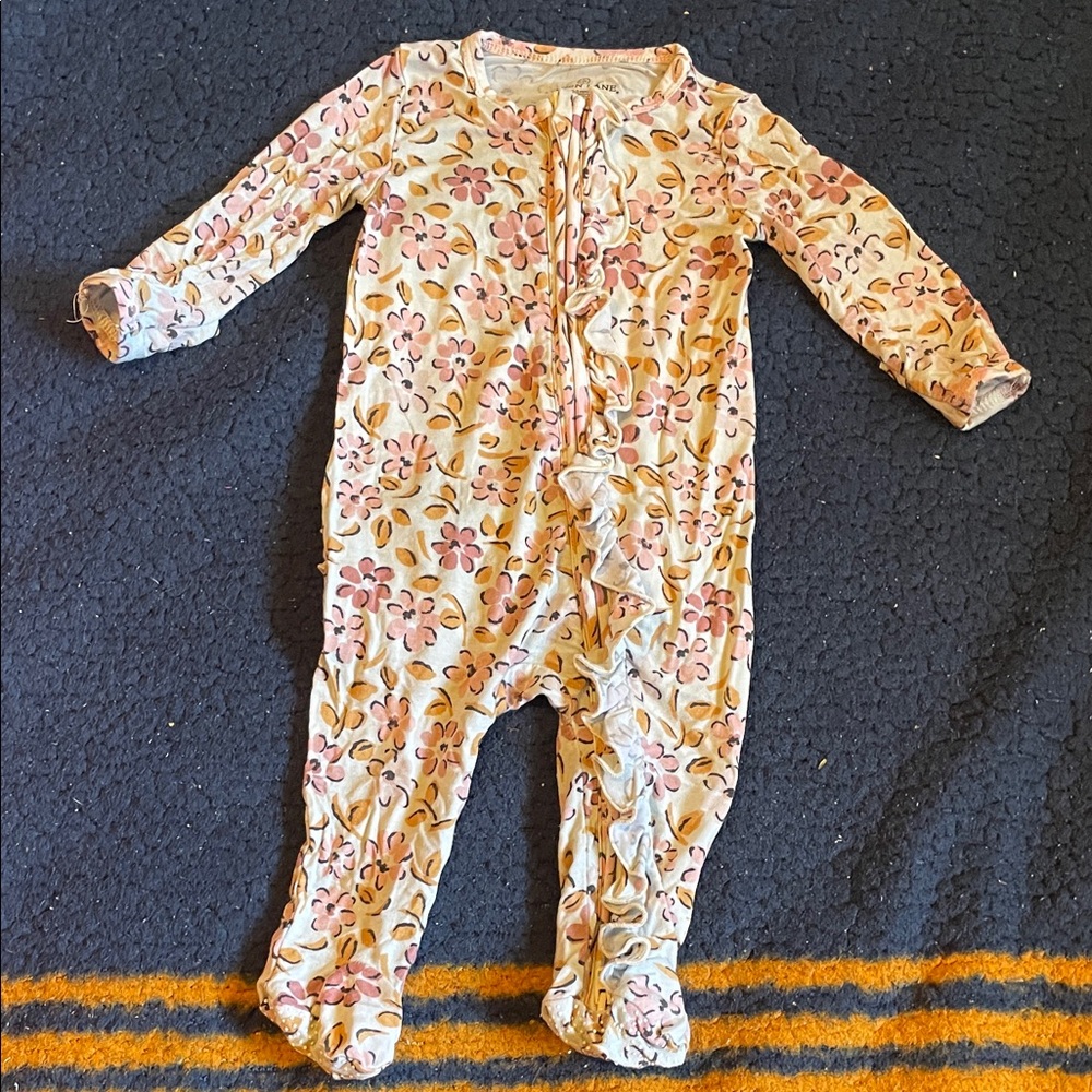 Caden Lane Floral Footie